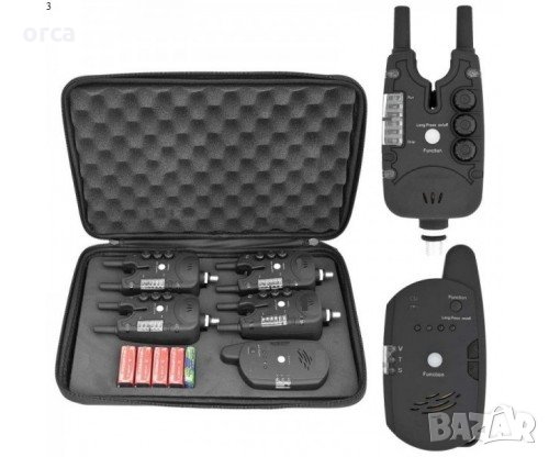 Сигнализатори за шаранджийски риболов - комплект OSAKO Q5 безжични