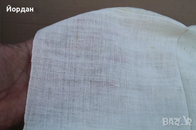 Ленен плат за кърпа, снимка 4 - Платове и дамаски - 50714907
