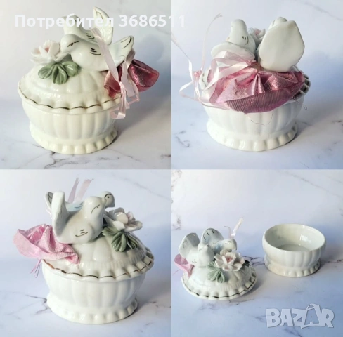 Порцеланова кутия за бижута