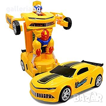 Играчка на робот & кола Chevrolet Camaro - Трансформърс 2в1 (Transformers), снимка 2 - Електрически играчки - 35166469