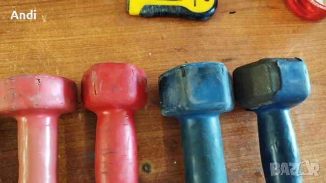 Гирички по 1кг, 2кг, 3кг - фитнес дъмбели, снимка 7 - Фитнес уреди - 52395045