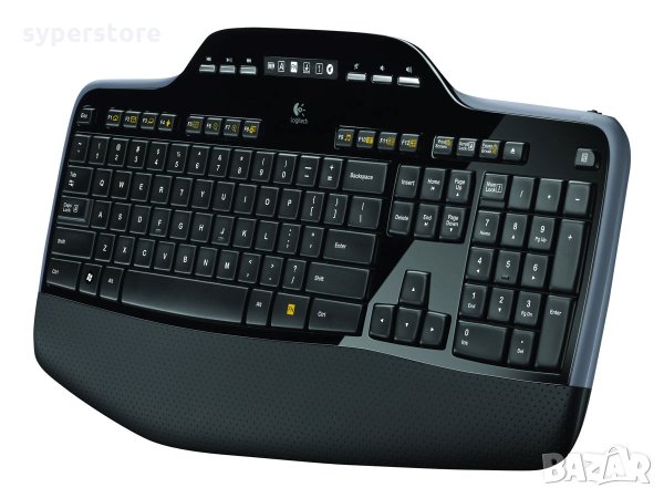 2 в 1 Комплект клавиатура и мишка Безжични Logitech MK710 Модерни компактни и удобни, снимка 4 - Клавиатури и мишки - 34934125