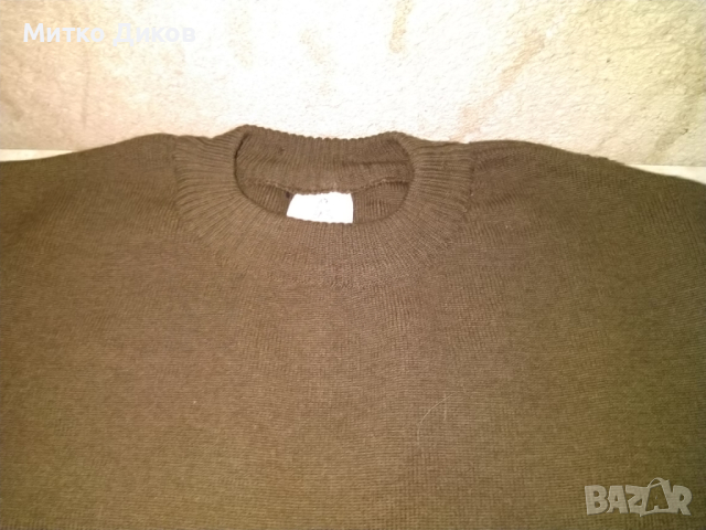 Военен ловен пуловер 50% вълна 50% пан нов Шина Андреева Баните размер М, снимка 4 - Екипировка - 44736967