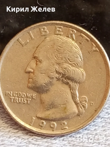 Три монети QUARTER DOLLAR UNITED STATES of AMERICA за КОЛЕКЦИЯ 51901, снимка 6 - Нумизматика и бонистика - 52387782