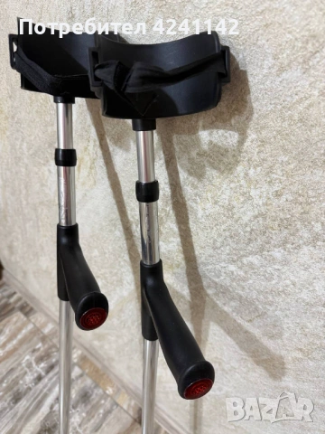 Патерици регулируеми 2бр. / макс 100кг, снимка 8 - Патерици - 54320363