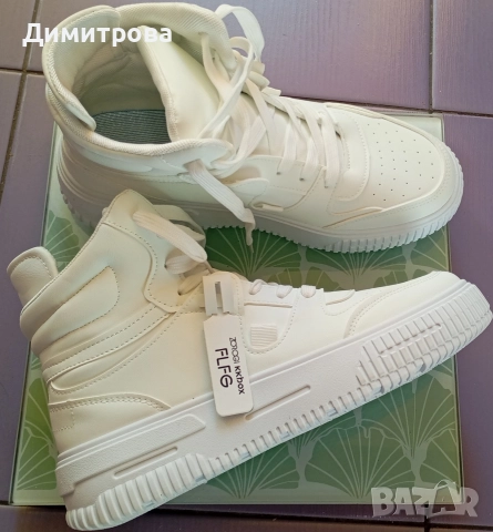 Чисто нови високи маратонки унисекс 41 номер , снимка 6 - Маратонки - 52811212