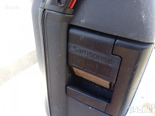 Samsonite пластмасов куфар, снимка 2 - Куфари - 40062078