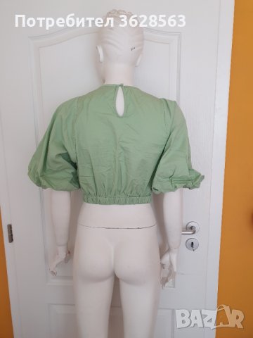 Дамска къса блузка PRETTY LAVISH, снимка 2 - Блузи с дълъг ръкав и пуловери - 42895693