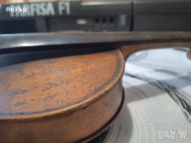 Много стара цигулка, снимка 9 - Антикварни и старинни предмети - 54006621