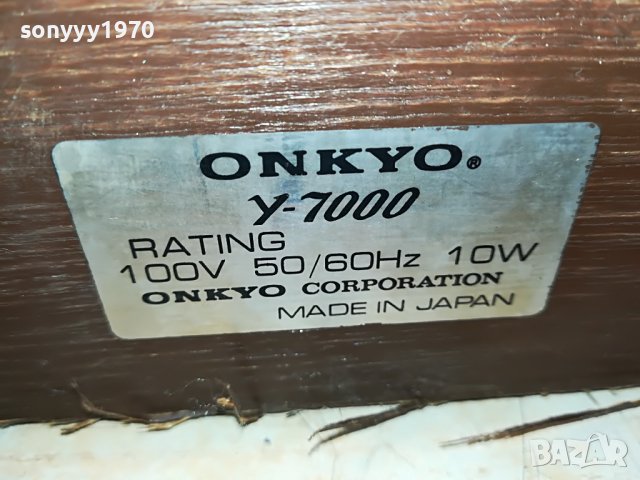 *onkyo japan-грамофон 2912221545, снимка 3 - Грамофони - 39136748