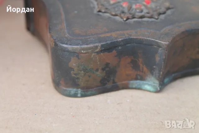 Оригинална бронзова барутница, снимка 9 - Антикварни и старинни предмети - 47259371