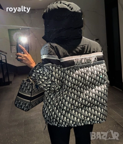 Christian Dior Зимно Дамско Яке , снимка 4 - Якета - 52557620