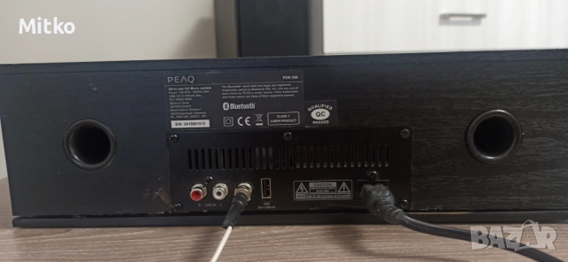 PEAQ PDR 290 DAB+ Radio  Bluetooth, снимка 3 - Bluetooth тонколони - 54286549