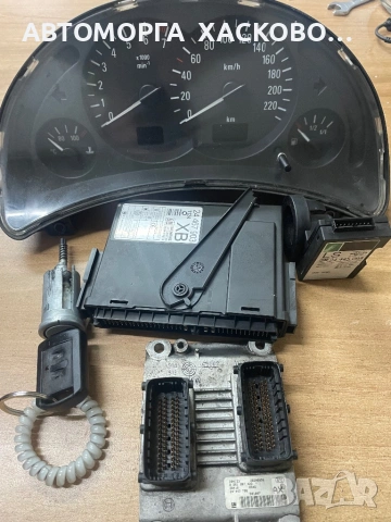 Компютър двигател  ключ  имобилайзер  Opel Corsa C  1.2 2000-2006г. 0 261 207 423 0261207423 