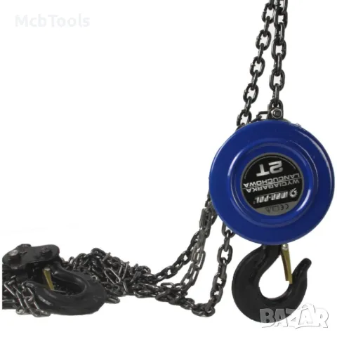 Ръчна верижна лебедка 2000 кг, 3м, снимка 2 - Други инструменти - 48729435