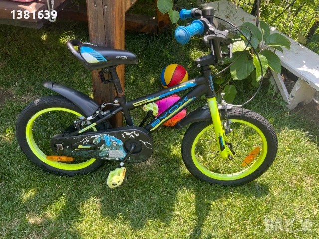 Детско колело Byox Monster 16“, снимка 3 - Детски велосипеди, триколки и коли - 50639093