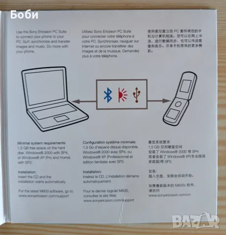 CD за SonyEricsson M600, снимка 2 - Резервни части за телефони - 50042611