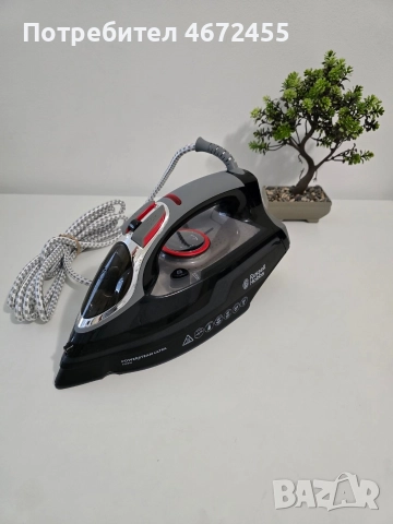 Парна ютия Russell Hobbs PowerStream, снимка 3 - Ютии - 52703720