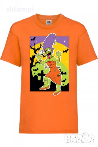 Детска тениска The Simpsons Marge Simpson 01,Halloween,Хелоуин,Празник,Забавление,Изненада,Обичаи,, снимка 7 - Детски тениски и потници - 38158697