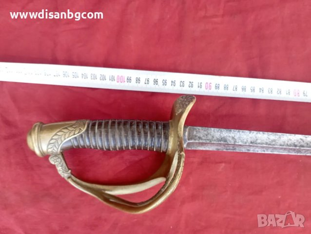 Френски кавалерийски палаш, снимка 3 - Антикварни и старинни предмети - 47878341