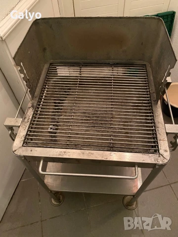 HEIBI Grill, Барбекю, скара на дървени въглища изработена изцяло от неръждавейка, снимка 4 - Барбекюта - 50969142