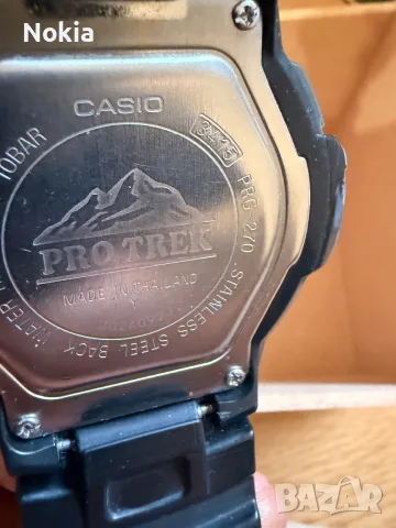 Casio Pro Trek PRG-270 (Модул 3415) – Пълен комплект, като нов!, снимка 7 - Мъжки - 56043642