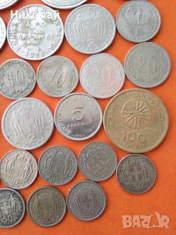 Лот гръцки монети, снимка 6 - Нумизматика и бонистика - 39896160