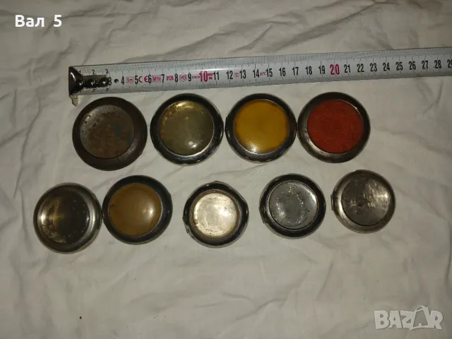 Капаци за стари джобни часовници - 9 бр . Часовник, снимка 2 - Антикварни и старинни предмети - 48507564