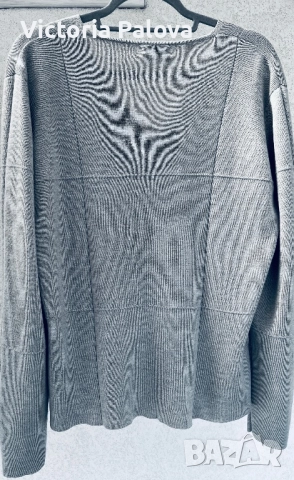 Стилна италианска жилетка нежен меринос, снимка 7 - Жилетки - 51632147