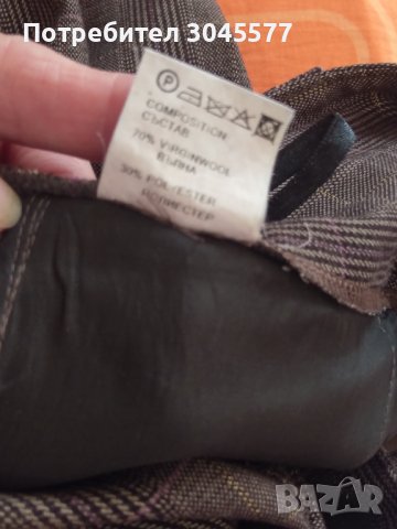 Панталон дамски классически вълнен размер 38 / S  , снимка 6 - Панталони - 36923151