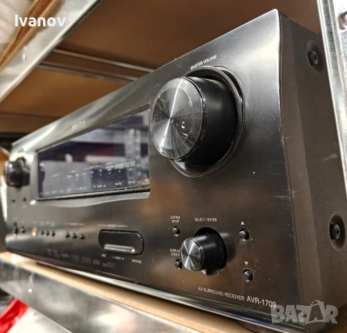 Denon Avr-1709 ресивър 420w , снимка 2 - Ресийвъри, усилватели, смесителни пултове - 53101874