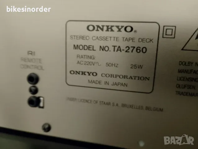 ONKYO Integra TA-2760. неразличим от нов , снимка 5 - Декове - 56462019