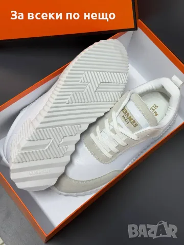 Hermes Мъжки Маратонки👟Мъжки Спортни Обувки Хермес - Различни Цветове Код SK2049, снимка 4 - Маратонки - 55807981