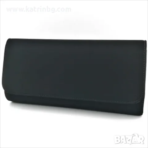 Официална чанта клъч тип плик черен велур, снимка 2 - Чанти - 48908299
