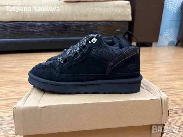 Продавам оригинални UGG Lowmel в черен цвят, снимка 2 - Дамски боти - 56270742