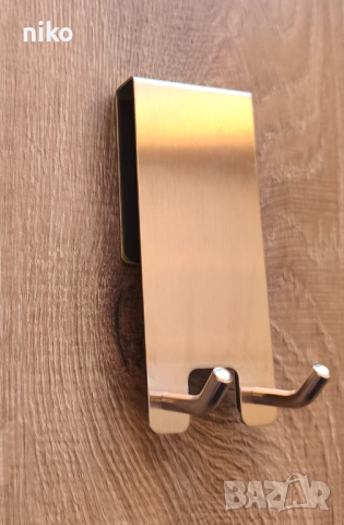 стоманени закачалки за стъкло/врата на баня , снимка 4 - Други стоки за дома - 52854219