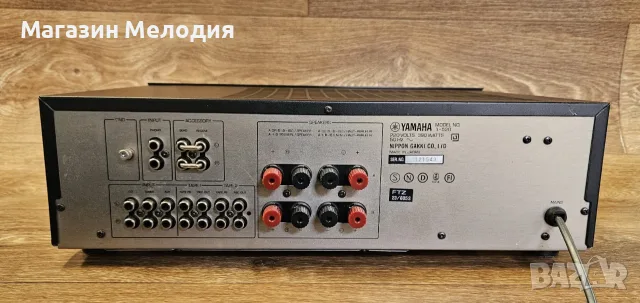 Усилвател Yamaha A-520 Natural Sound – Японска мощ и детайл, Made in Japan, снимка 7 - Ресийвъри, усилватели, смесителни пултове - 56092899
