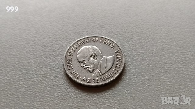 50 цента 1969 Кения, снимка 2 - Нумизматика и бонистика - 40385346