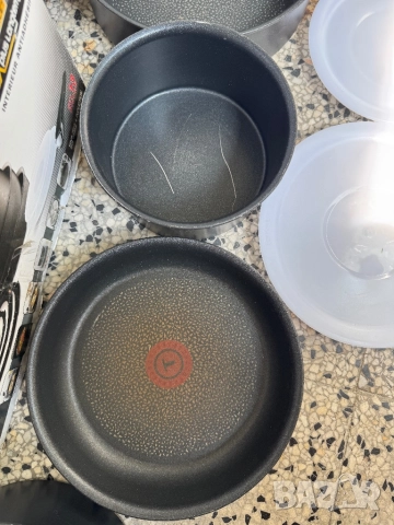 Комплект 13 Части Съдове за Готвене Tefal Ingenio - Тенджери, Тигани, Касероли с Капаци!, снимка 5 - Съдове за готвене - 51435378