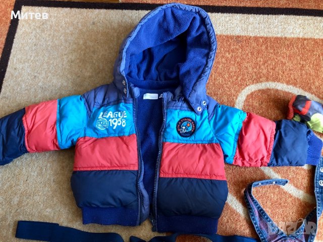 Зимно яке-Chicco(size-12месеца), снимка 3 - Бебешки якета и елеци - 37926409