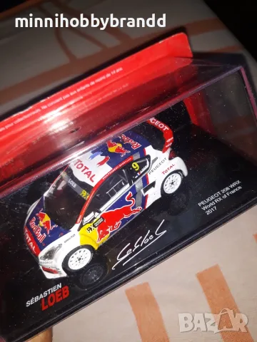 Peugeot Citroen Hyundai 1:43 Sebastien Loeb , снимка 9 - Колекции - 55831024