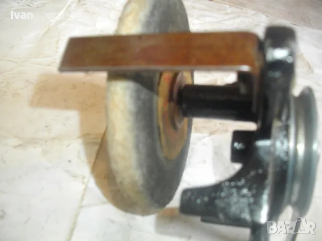 SAAB Немски РЪЧЕН ШМИРГЕЛ ф125-150мм Старо качество Отличен Масивен, снимка 7 - Други инструменти - 47365123