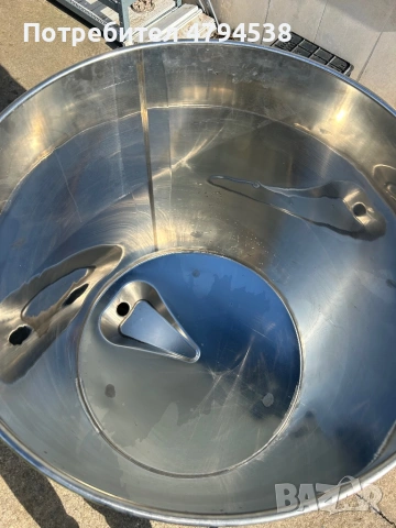 ПРОФЕСИОНАЛЕН НЕМСКИ INOX СЪД 450L / COR450 – КАТО НОВ, снимка 10 - Други машини и части - 54345284