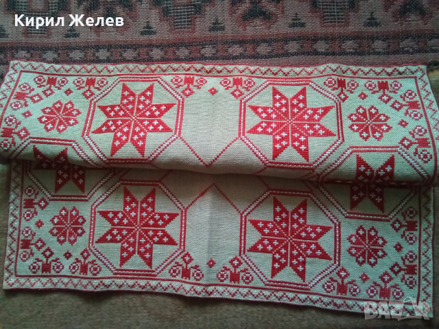 Каре бродирано 44094, снимка 7 - Колекции - 44601777