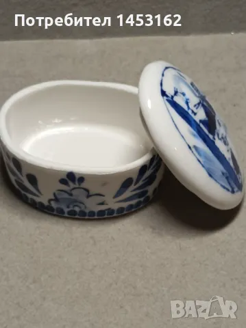 Старинна холандска кутийка , снимка 3 - Антикварни и старинни предмети - 48172730