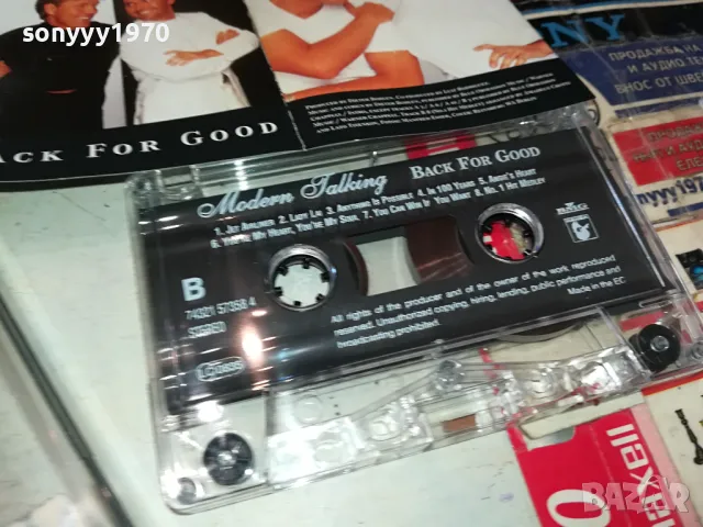 заявена-MODERN TALKING-ORIGINAL TAPE 0604251221, снимка 9 - Аудио касети - 49780215