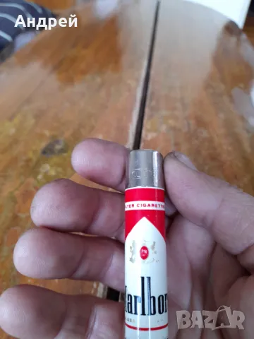Стара запалка Marlboro #14, снимка 5 - Запалки - 49637528