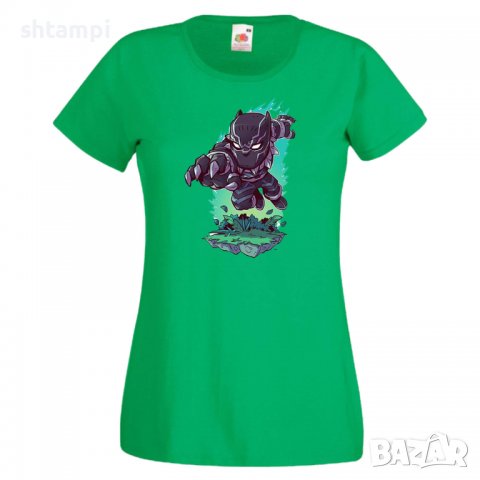 Дамска тениска Marvel Black Panther Игра,Изненада,Подарък,Геймър,, снимка 7 - Тениски - 36740831