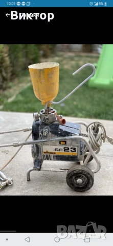 Wagner superfinish 23 бутална помпа за бои лакове, снимка 7 - Водни помпи - 51085314