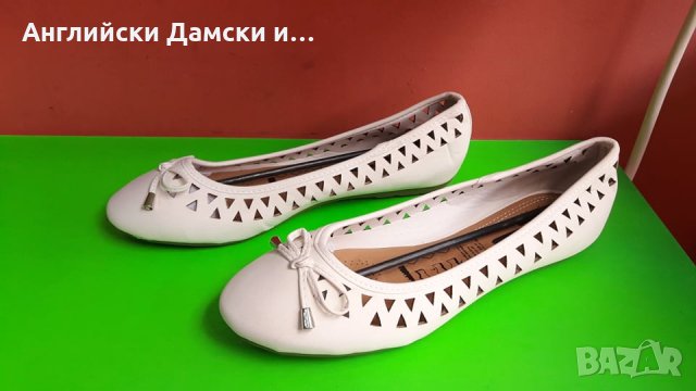 Английски дамски обувки-2 цвята, снимка 3 - Дамски ежедневни обувки - 29777659